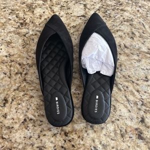 Birdies swan in black size 8.5